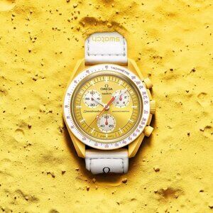 OMEGA SWATCH MOONSWATCH MOON MISSION TO SUN